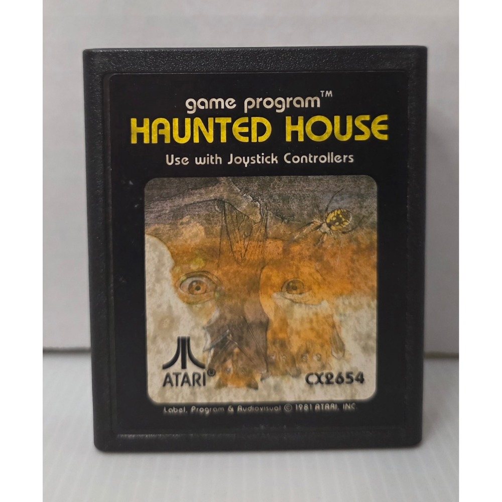 Atari‎ 2600 Haunted House CX2654 Game Cartridge Vintage